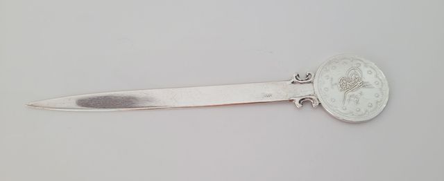 Abrecartas de plata 800