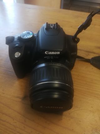 Camara canon EOS 350 D + objetivos+funda+maletin