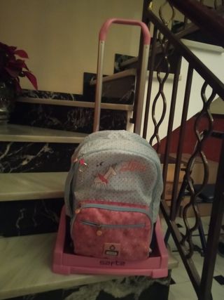 mochila con carro
