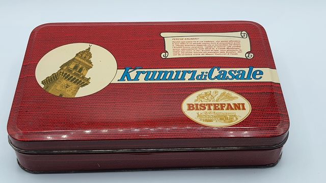 Krumiri Bistefani 1985 con imballo interno.24x16cm