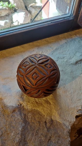 Portavelas de terracota de tamaño grande Medidas e