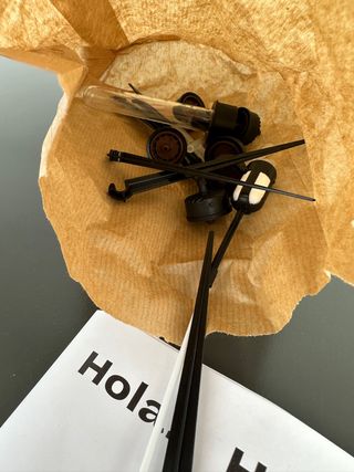 Riego automático por goteo con depósito de agua