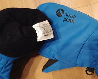 Manoplas nieve niñ@ azul Neak Peak T2