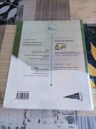 Libro Ciencias Tierra y Medioambiente 2º bachiller