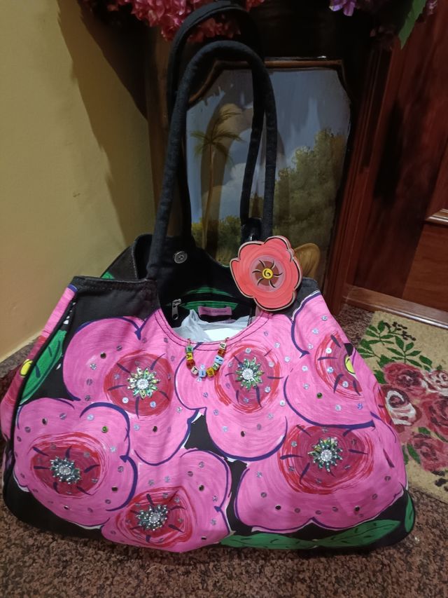 BOLSO BOLSA NUEVA FLORES NUEVO