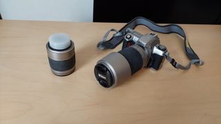 Camara Fotografica reflex analógica 