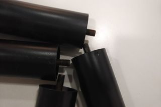 JUEGO 4 PATAS SOMIER/CANAPÉ 18CM. RUEDAS BOLA