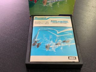 konami’s ping pong msx