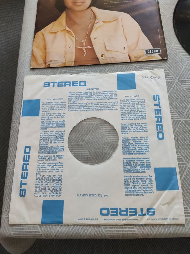 Engelbert humperdinck in vinile