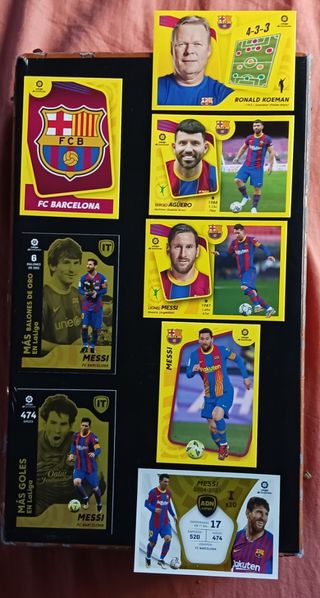 LOTE FC BARCELONA 21/22 - G.O.A.T MESSI