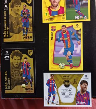 LOTE FC BARCELONA 21/22 - G.O.A.T MESSI