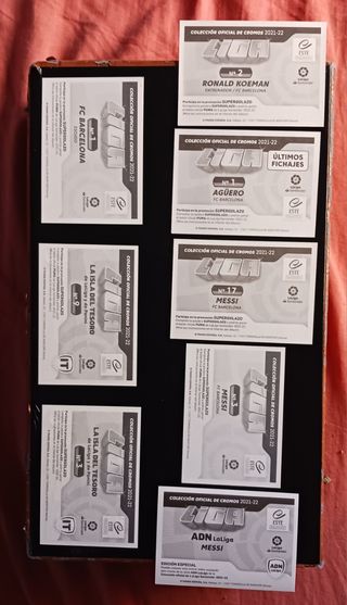 LOTE FC BARCELONA 21/22 - G.O.A.T MESSI