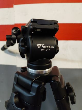 ¡Solo Julio 120€! Tripode Weifeng WF-717 1,8 m pro