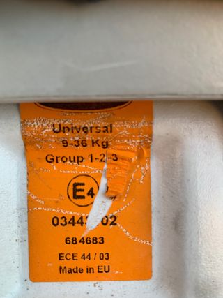 Silla auto chicco grupo 1-2-3