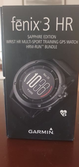 Garmin Fenix 3 HR edición Zafiro