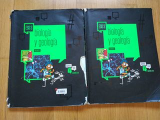 Biología y geología 3°ESO volumen 1 y 2 Edelvives