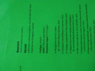 Biología y geología 3°ESO volumen 1 y 2 Edelvives