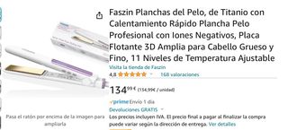 Plancha de pelo profesional
