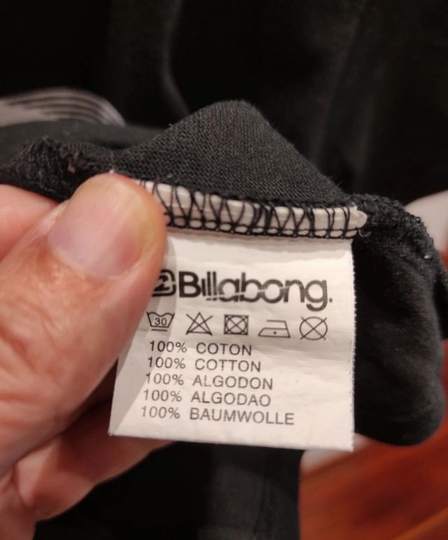 Camiseta negra Billabong Niñ@s