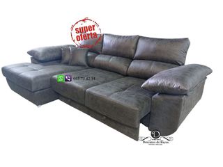 Sofá chaiselongue cama, antimanchas