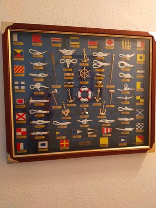 Cuadro de nudos marineros