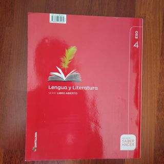 Libro Lengua Santillana 4° ESO