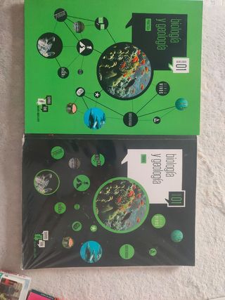 Libros de biología y geología