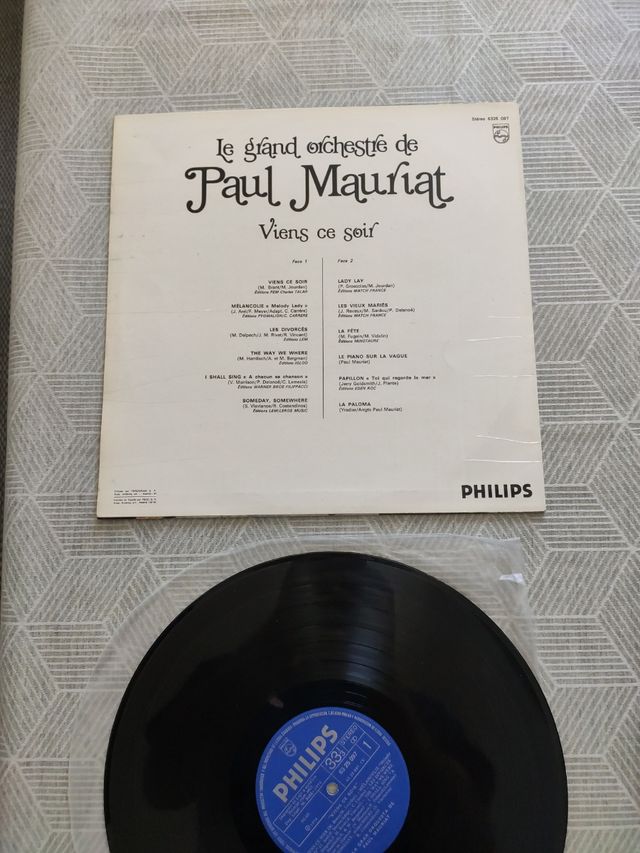 Paul Mauriat in vinile