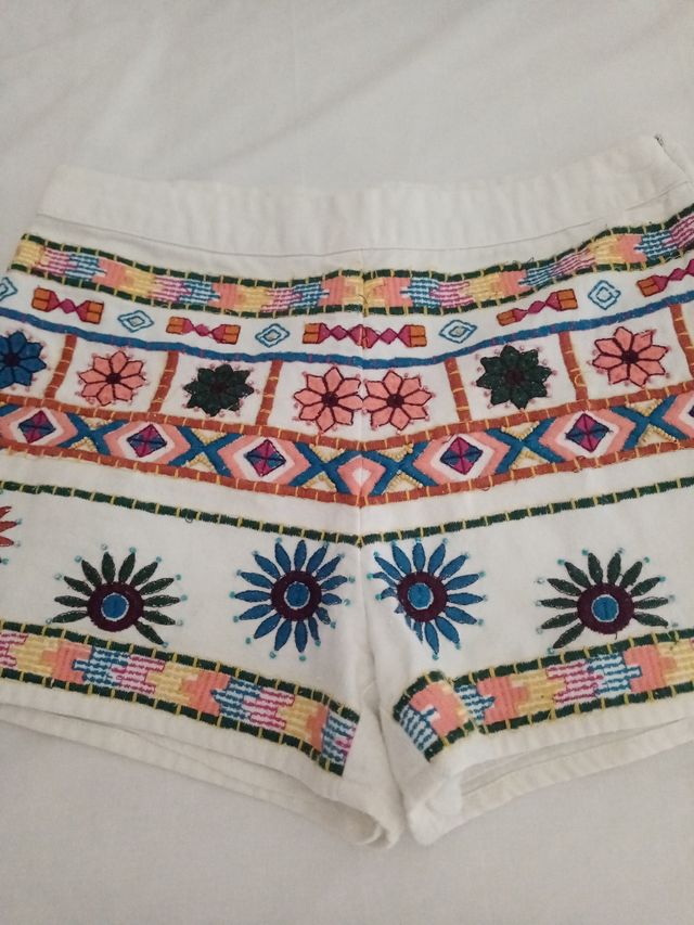 pantalones cortos de zara