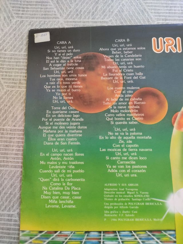 Uri Uri Pura vinile