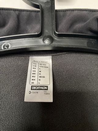 Chaqueta treking mujer