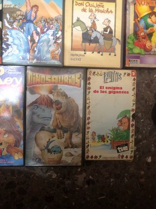 lote Peliculas cuentos VHS