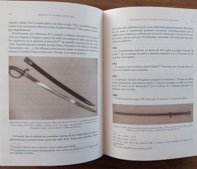 Bilbao y su Guardia Municipal. Firmado y dedicado