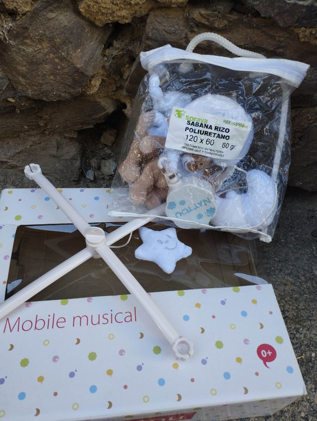 manta de juegos y carrusel