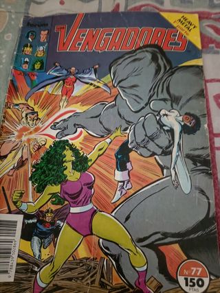 Comics Forum de Los Vengadores, años 80 y 90
