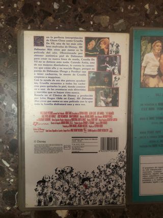 lote Peliculas Disney VHS