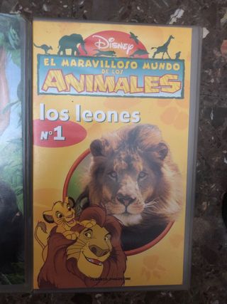lote Peliculas Disney VHS
