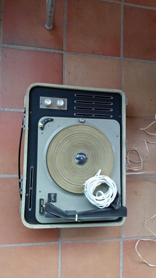 Tocadiscos antiguo
