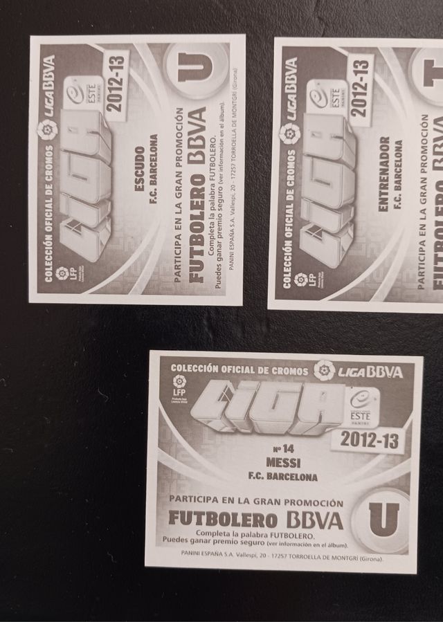 LOTE FC BARCELONA 12/13 - MESSI