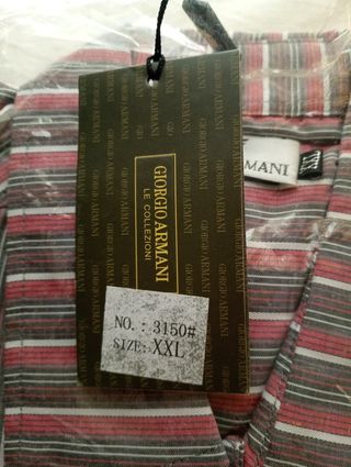 Camisa Giorgio Armani XXL