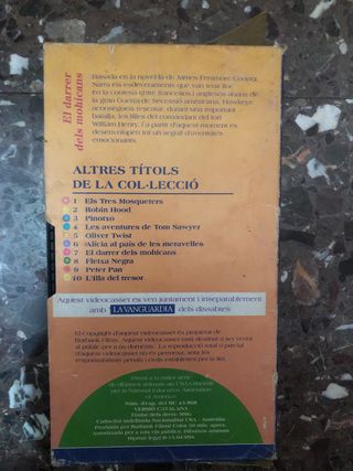 lote Peliculas Infantiles catalan VHS