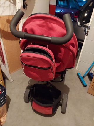 Carro triciclo paseo infantil