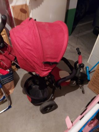 Carro triciclo paseo infantil