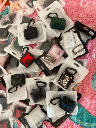 Lotto 28 custodie cover case cuffie per apple airp