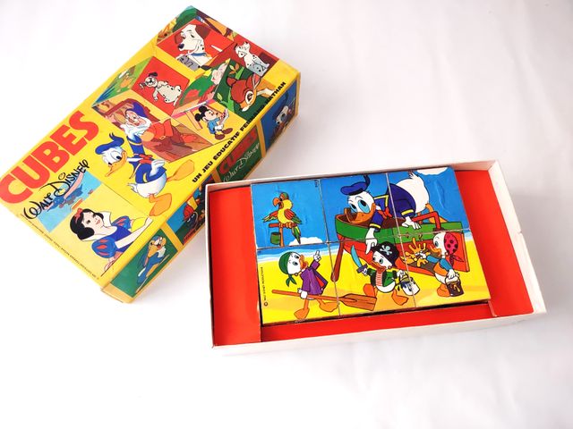 Gioco CUBI vintage francese  anni 70 (juego,jeu)