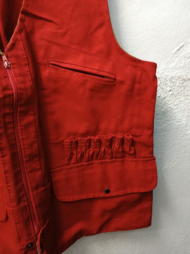chaleco rojo Punto S.G. color rojo