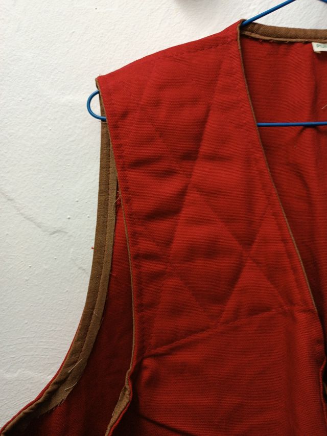 chaleco rojo Punto S.G. color rojo