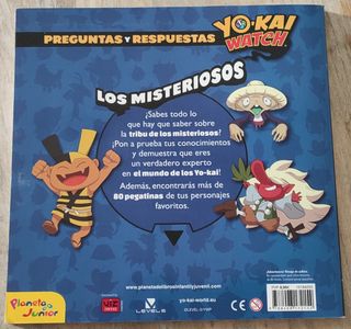 Libro Los misteriosos de Yokai Watch