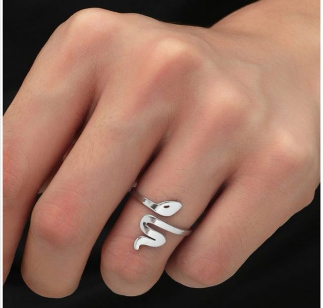 Anillo a 1.50 la unidad, de acero inoxidable.