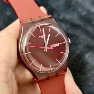 Reloj Swatch 'Burgundy Rebel' Año 2010